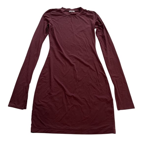 CHAM Mini Dress in Burgundy - Picture 1 of 4